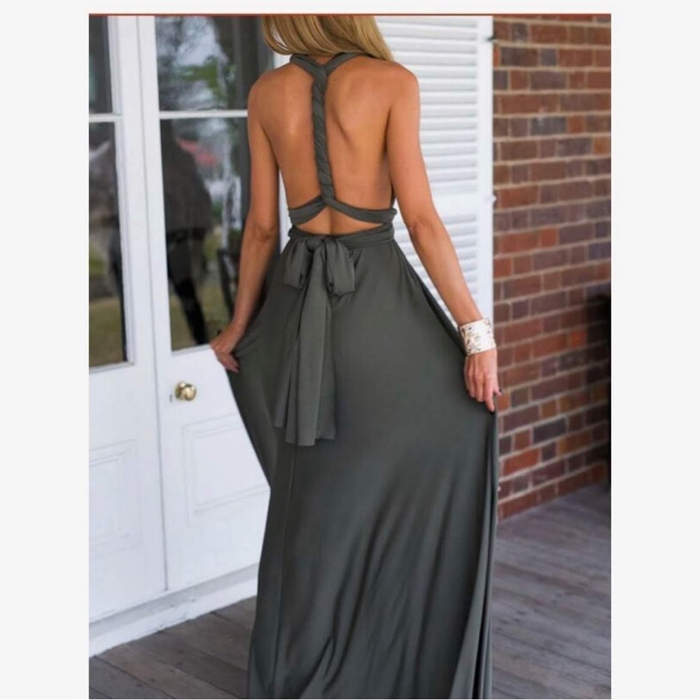 Gray / Grey Dress worn lots of different ways